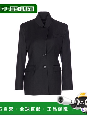 PINKO 女士西服 106098A306Z99 AW2025 黑色 FAUSTA GIACCA FLANE