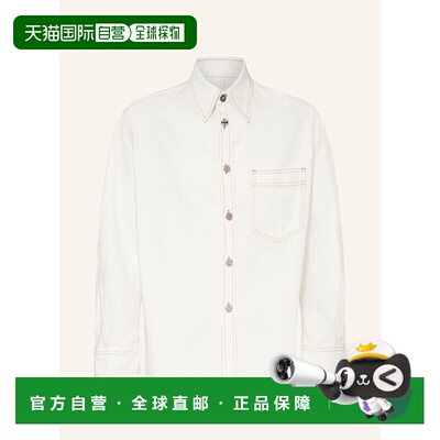 1h可退 GIVENCHY 男士衬衫 100294559211000 CO 白色 Overshirt c