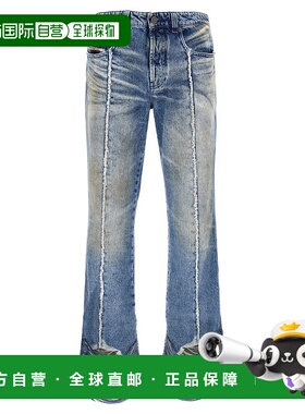 DIESEL 男士牛仔裤 A179290CMBM01 SS2025 蓝色 Denim D-Buck jea