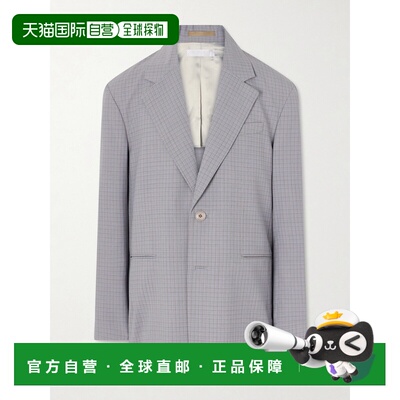 1h可退 潮奢 Our Legacy 男士 Industry de Poudre 格纹粒纹西装