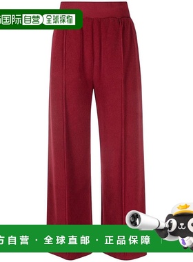 KENZO 女士休闲裤 FC52PA7284ME24 SS2022 红色 徽标阔腿裤