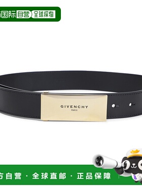 GIVENCHY 女士腰带 BB409BB13A001 AW2025 黑色 标签腰带皮带