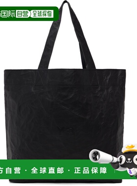 潮奢 Y-3 男士 黑色 Leather 托特包 JD2900