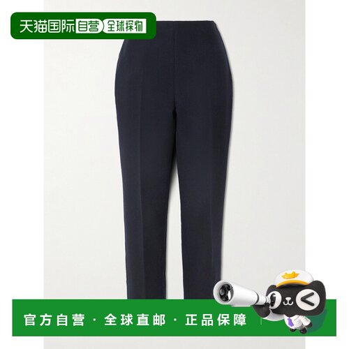 Loro Piana 诺悠翩雅 女士 Ralph 褶裥羊绒直筒裤 FAQ1202