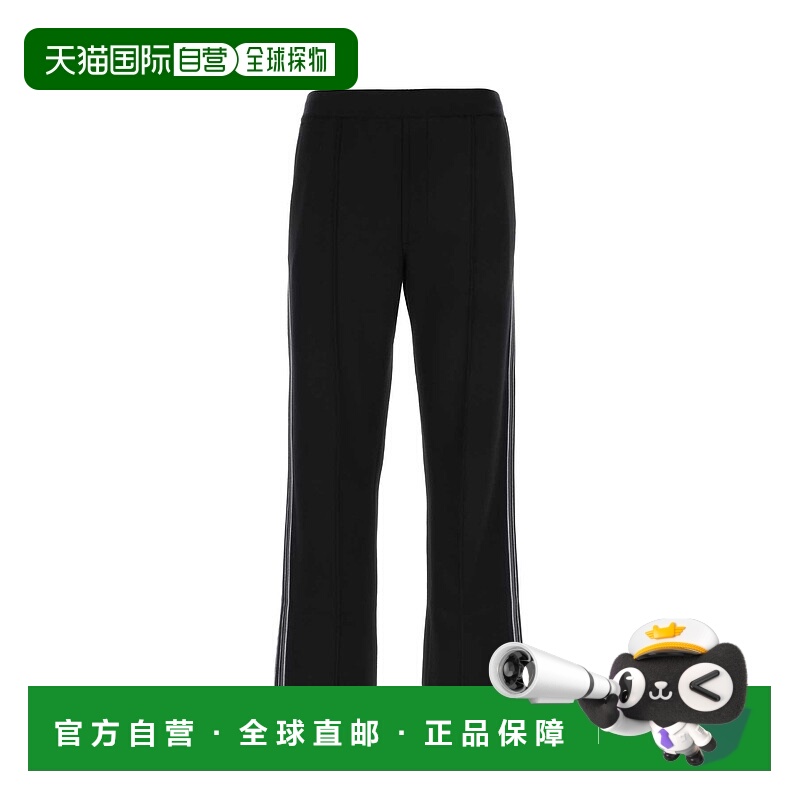 1h可退 PRADA 男士衬衫 UMP129S23112D9F0002 SS2023 黑色羊毛