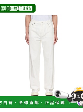 A.P.C. 男士牛仔裤 COGZVM09156AAB SS2025 白色 腰带环牛仔裤