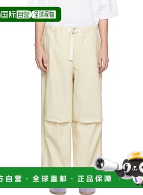 1h可退 潮奢 Jil Sander 吉尔 桑达 男士 灰白色长裤 J47KA0268J4