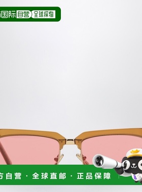 潮奢 Miu Miu 缪缪 女士 Runway 粉色太阳眼镜 0MU10ZSPVC15T