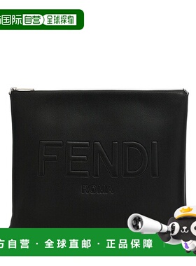 FENDI 男士单肩包 7VA604AMACF0GXN AW2024 黑色 After 手提包