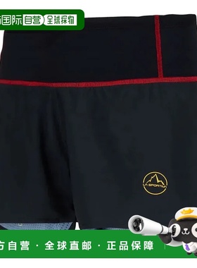 LA SPORTIVA 男士运动裤 P69NERO CO 黑色 PANTALONCINO UOMO TEM