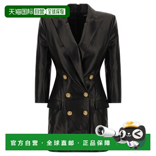 BALMAIN 女士连衣裙 FF0R9391LD630PA AW2025 黑色 Blazer dress