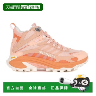 2中帮戈尔特斯桃色登山靴 Speed J037832 Moab Merrell女款