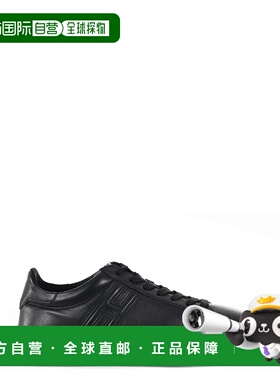 HOGAN 男士运动鞋 HXM3650J310LE9B999-3 AW2023 黑色男鞋休闲鞋