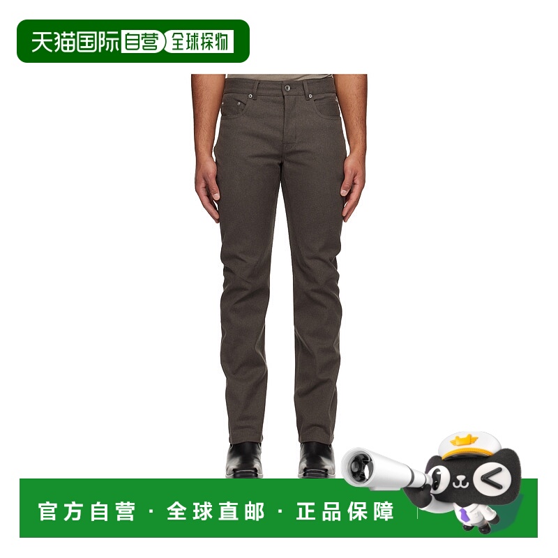 RICK OWENS 男士休闲裤 RL02E1322CTW24 AW2025 浅棕色