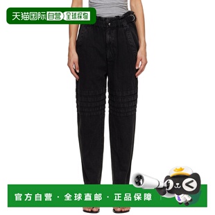 MARANT 女士 黑色 1h可退 长裤 ISABEL Mellya PA0662FAD1H0 潮奢