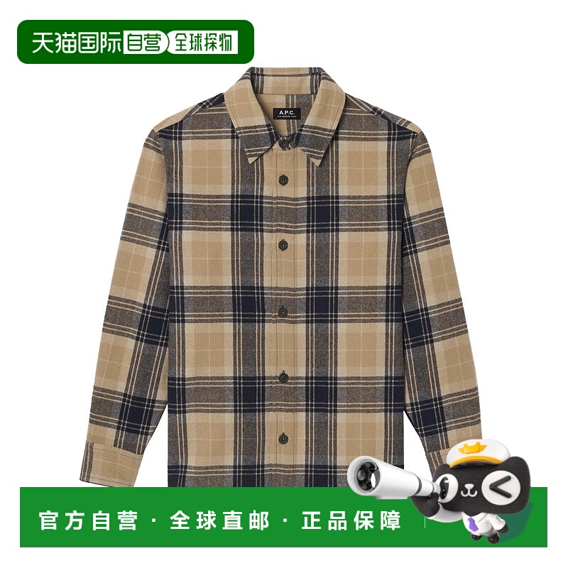 1h可退 A.P.C. 男士外套 WOARFH02884IAK AW2025 花色 Outerwear