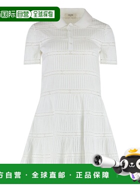 CELINE 女士连衣裙 RR010658R01BC SS2025 白色 CELINE dress
