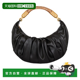BALMAIN 女士单肩包 FN0BT028LPRG0PA AW2025 黑色 中号 Ebene 小