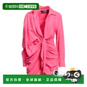 潮奢 pink粉色 Jacquemus 1h可退 女士 高雅连衣裙 舒适时尚