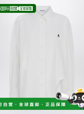 1h可退 潮奢 The Attico 女士 宽松款白色棉质衬衫 260WCH0000CCC