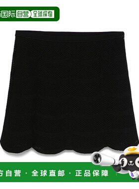 1h可退 TOM FORD 女士半身裙 GCK215YAX844LB999 SS2025 黑色