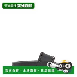 华伦天奴 男士 凉鞋 1h可退 舒适时尚 Valentino black黑色 潮奢