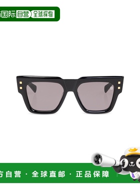 1h可退 BALMAIN 女士太阳镜 BPS164A5200 CO 黑色 Sunglasses