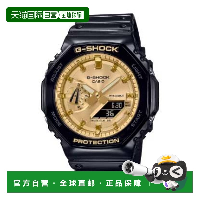 卡西欧/Casio GA-2100GB-1A 手表金色新款