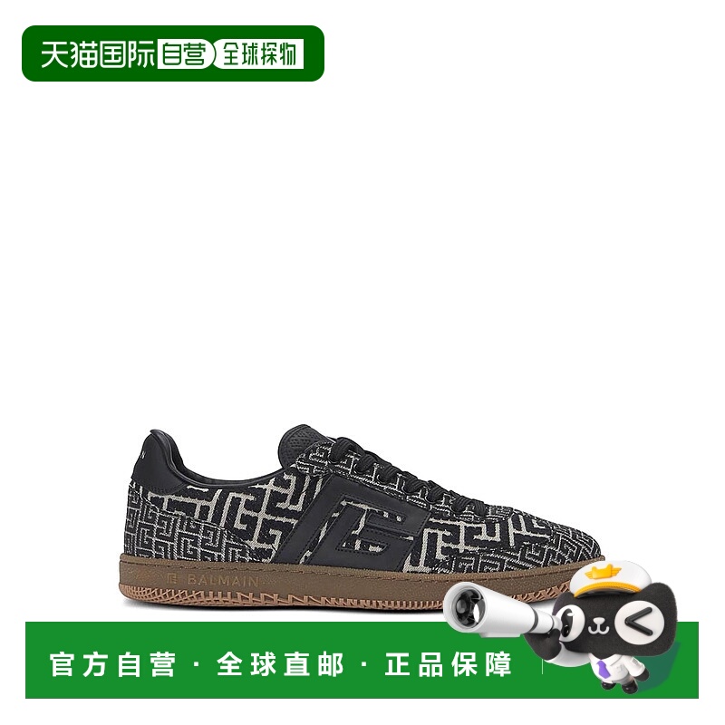 1h可退 BALMAIN 男士休闲鞋 EM1VI360TNCJEJW SS2025 黑色