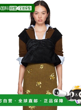 1h可退 潮奢 SHUSHU TONG 女士 黑色 Three-Dimensional Pleated