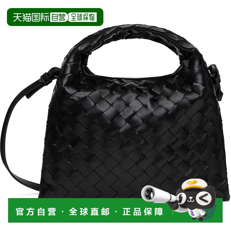 1h可退 潮奢 Bottega Veneta 葆蝶家 女士 黑色迷你 Hop 斜挎包 7