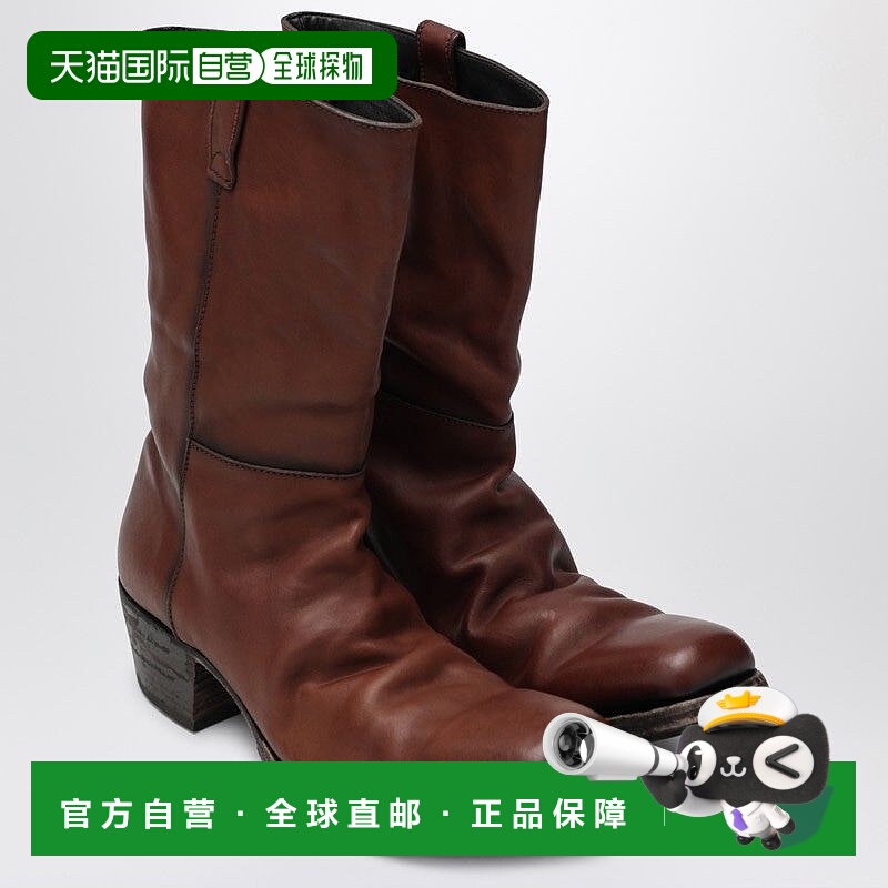 1h可退 PRADA 男士靴子 2WE004X000V69F0324 AW2025 棕色