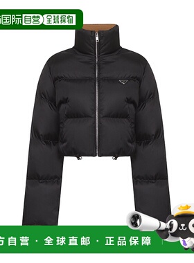 PRADA 女士夹克 29D0561WQ8OOOF0002 AW2025 黑色 长袖棉服