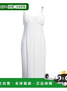 潮奢 versace 范思哲 女士 紧身连衣裙 white白色 舒适时尚