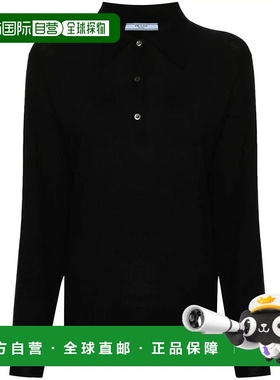 PRADA 女士衬衫 P24F2ESOOO14XD0002 SS2024 黑色 Prada Long Sle