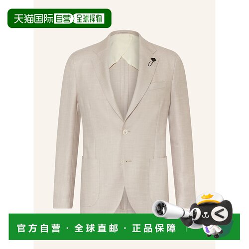 LARDINI 男士西服 100167778012000 CO 米白色 Tail支付后1h可退