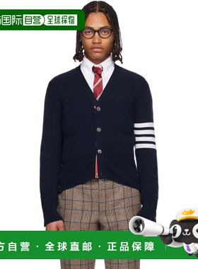 1h可退 潮奢 Thom Browne 汤姆 布朗 男士 海军蓝 Classic Cashme