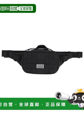 1h可退 潮奢 kenzo 高田贤三 男士 绗缝腰包 FG55SA207F20