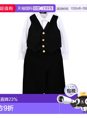 BALMAIN 男童套装 BXA51AJ0371930BC AW2025 黑色