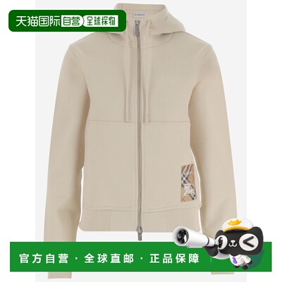 1h可退 BURBERRY 女士卫衣 8118582NUTMEG SS2026 浅棕色