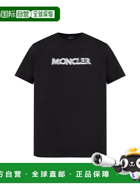 MONCLER 男士T恤 K10918C0000589A17999 CO 黑色 棉质 T 恤
