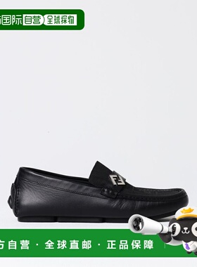 FENDI 男士商务休闲鞋 7D1691AORTF1LQB CO 黑色 DRIVER TESS.FF
