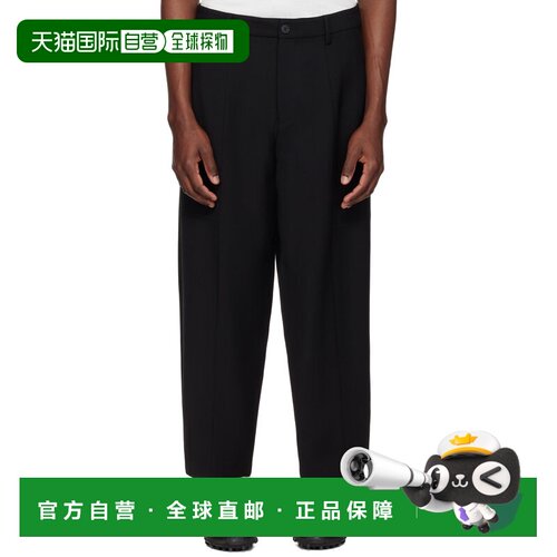 Entire Studios 男士 黑色 Carrot 长裤 ESSS26PA03073BLACKWOOL6