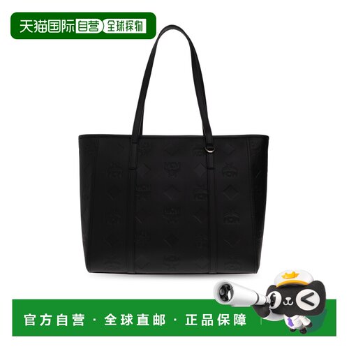 1h可退 MCM 女士手提包 MWPGSMT050BK SS2026 黑色 Shopper bag '