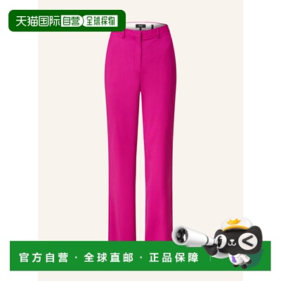 THEORY 女士休闲裤 100278869018700 CO 紫红色 Bootcut trousers