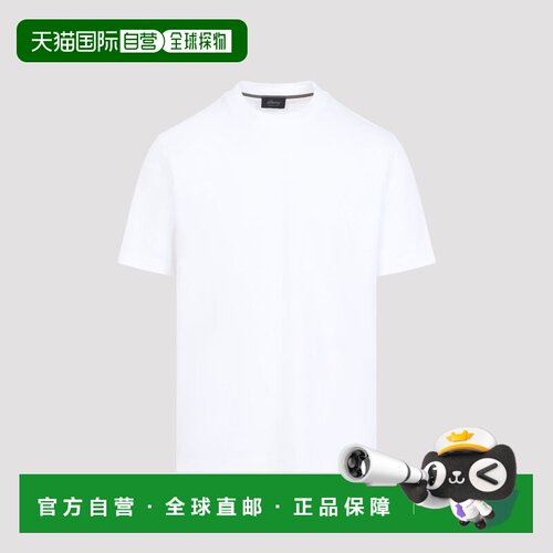 Brioni 布里奥尼 男士 白色T恤 UJWI0LOE601