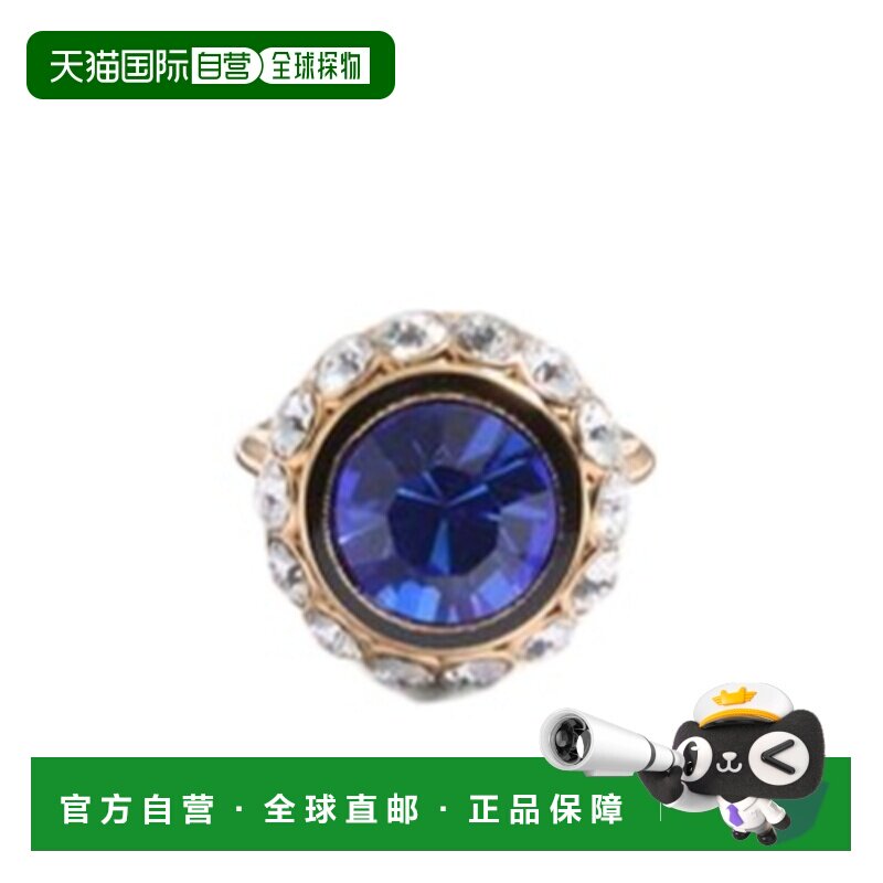 VALENTINO 女士戒指 WJ0AD7VTICEQ CO 蓝色配饰戒托婚戒水晶