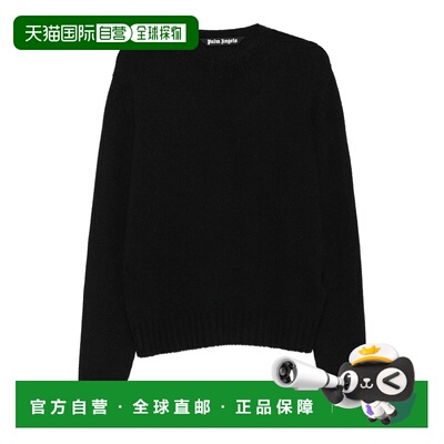 PALM ANGELS 男士针织衫 AW2025长袖羊绒 PMHE027F25KNI0021025