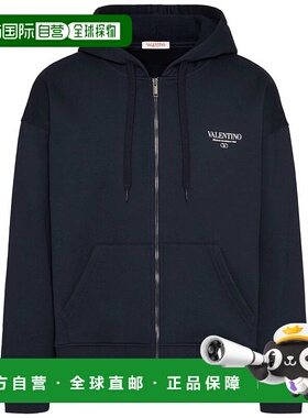 VALENTINO 男士针织衫 5V3MF27QA8DNB4 AW2024 黑色卫衣