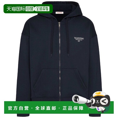 VALENTINO 男士针织衫 5V3MF27QA8DNB4 AW2024 黑色卫衣